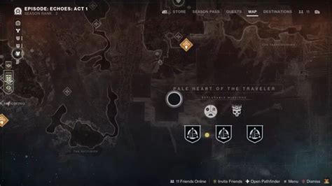 Schermata del menu del personaggio di Destiny 2 che mostra lo slot del veicolo