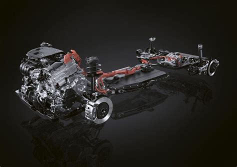 Schema piattaforma GA-K Lexus NX