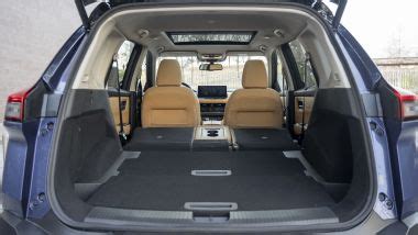 Schema bagagliaio Nissan X-Trail 5 posti