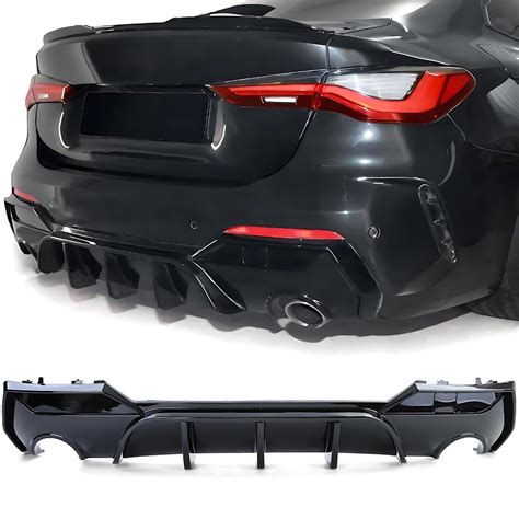 Dettaglio diffusore paraurti posteriore BMW E46 M Sport