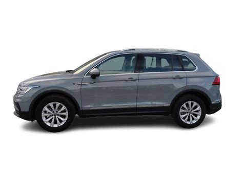 Volkswagen Tiguan Grigio Urano vista frontale