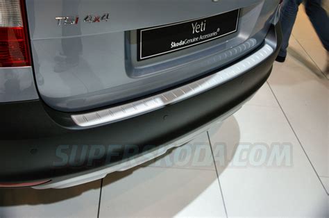 Skoda Yeti posteriore con paraurti protetto