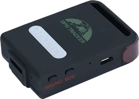 Schema di un localizzatore GPS con evidenziate le porte di ricarica e lo slot per la SIM card