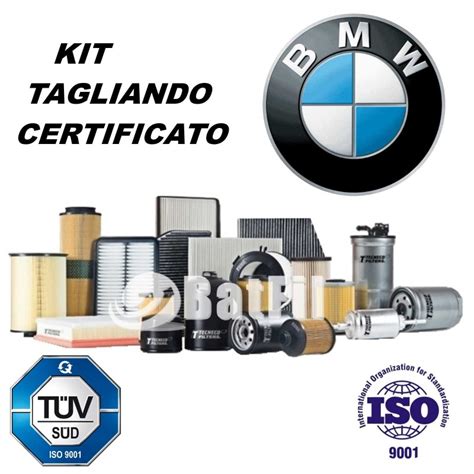 Kit tagliando auto componenti principali