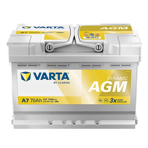Immagine della Batteria Varta Dynamic AGM A7