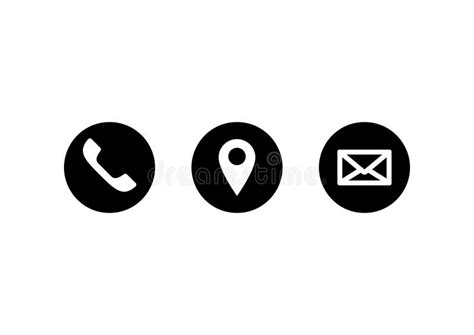 Icone di contatto (telefono, email, mappa)