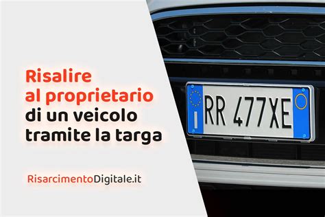 Esempio di una targa oscurata in una foto per motivi di privacy
