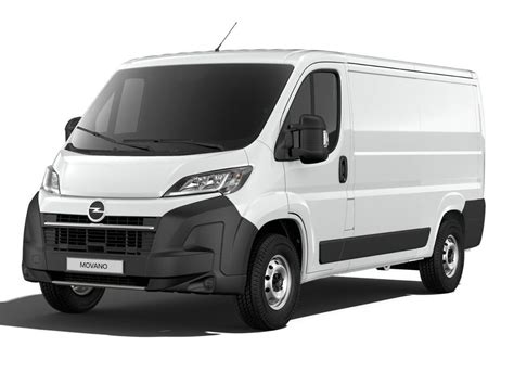 Dettagli del design esterno dell'Opel Movano