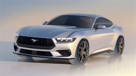 Ford Mustang di settima generazione, vista frontale