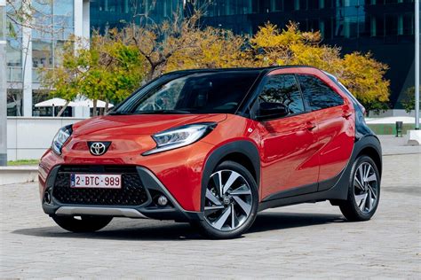 Schema dei sistemi di sicurezza attiva Toyota Aygo X