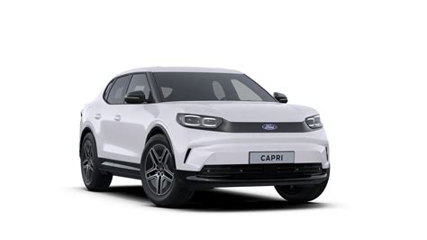 Ford Capri EV bianca