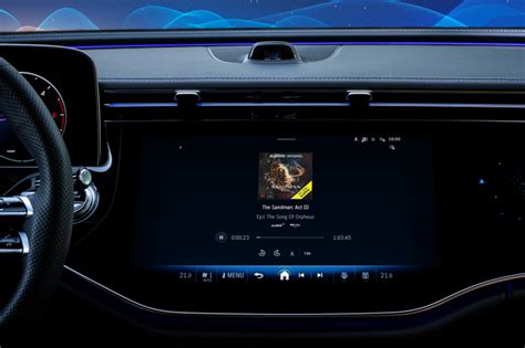 Dettaglio dell'interfaccia utente Android personalizzata per Mercedes