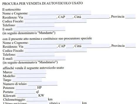documenti per passaggio di proprietà auto