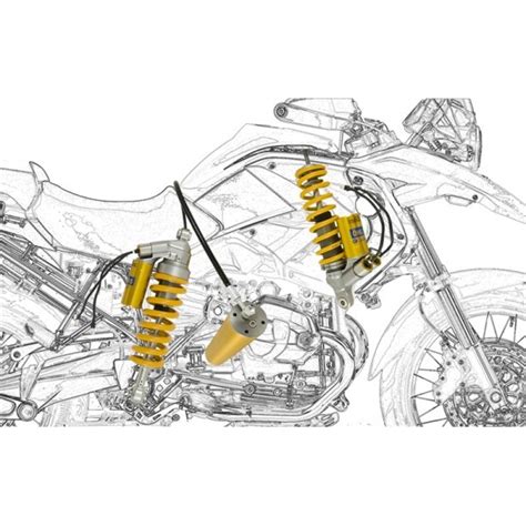 Diagramma del sistema di sospensioni elettroniche BMW Motorrad