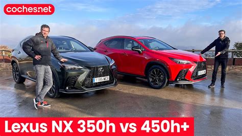 Grafico comparativo consumi Lexus NX 350h vs 450h+