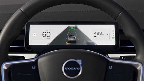 Interni Volvo V60 con grande schermo centrale