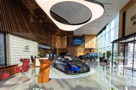 Lexus showroom in Milan