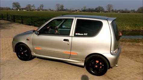 Fiat Seicento in configurazione da corsa su circuito
