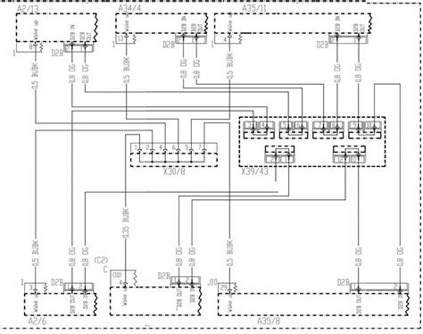 Schema centralina SAM Mercedes