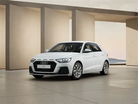 Audi A1 Sportback in prospettiva frontale