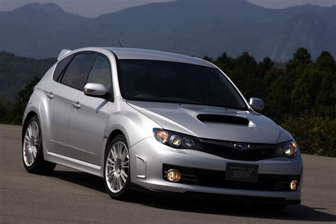 Subaru Impreza WRX STI 2008 vista anteriore