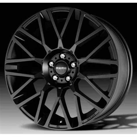 Cerchi MOMO Revenge Evo in finitura total black con dettagli lucidi