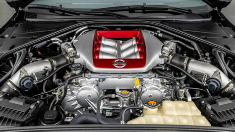 Motore V6 biturbo della Nissan GT-R