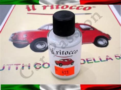 Schema dei modelli Fiat d'epoca compatibili con la vernice di ritocco