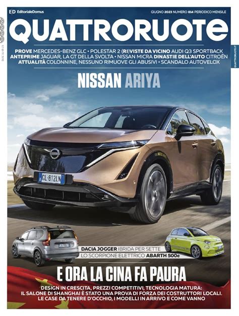 Copertina storica di Quattroruote