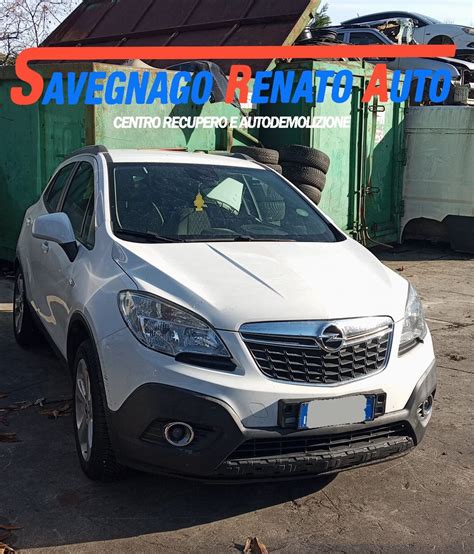Opel Mokka in evidenza con alcuni ricambi principali