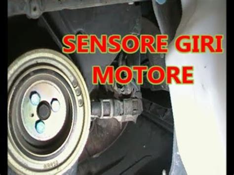 posizione sensore giri motore Renault Clio