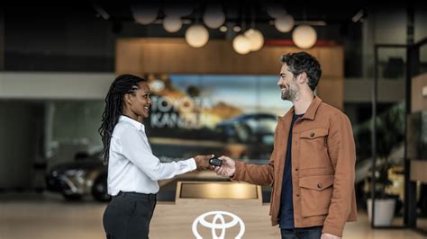 Consegna di un'auto Toyota