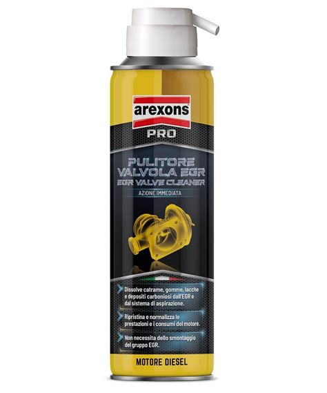 Spray pulitore per valvola EGR