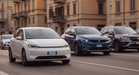 Confronto visivo tra i costi di gestione di un'auto elettrica e un'auto a benzina