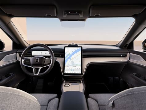 Interni spaziosi Volvo EX90