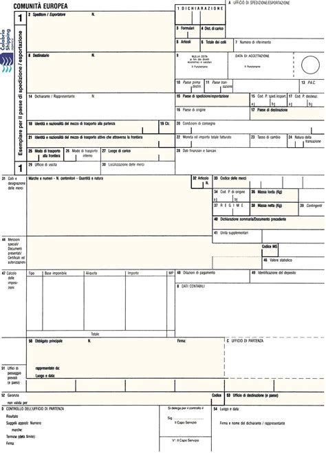 Documenti doganali per importazione auto