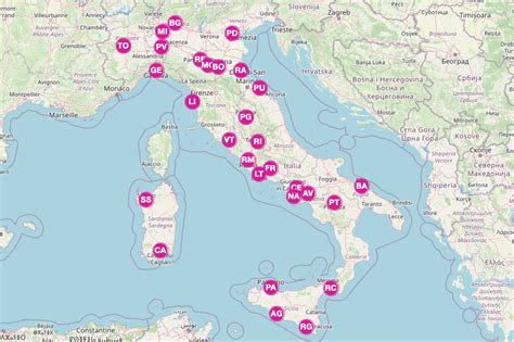 Mappa Centri Assistenza Volkswagen