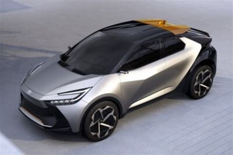 Toyota C-HR in primo piano con il suo design dinamico