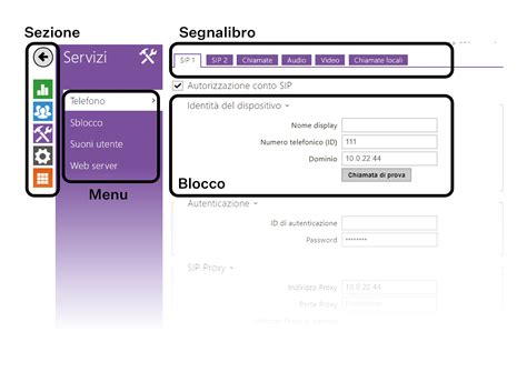 Interfaccia di configurazione online Opel