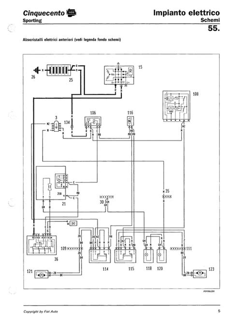 Schema elettrico alzacristalli BMW