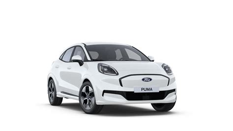 Dettaglio frontale Ford Puma Bianca