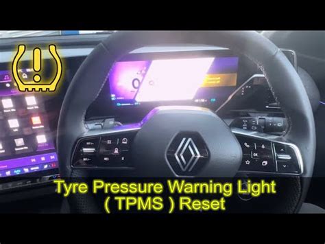 Adesivo pressione pneumatici Renault Megane 4