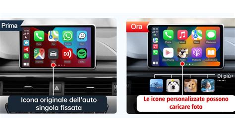 Smartphone collegato ad Android Auto sul display dell'auto