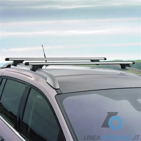 Ford C-Max con barre portatutto e box da tetto