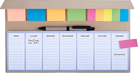 calendario con appunti