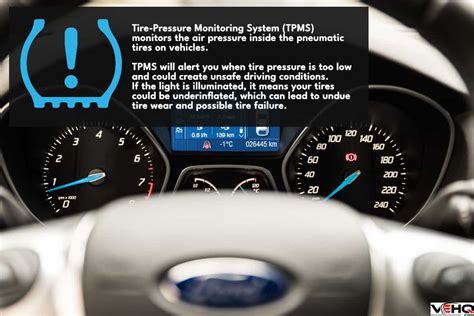 Ford C-Max TPMS light