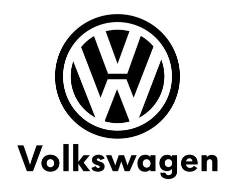 Logo Volkswagen con grafici finanziari