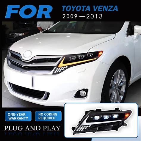 Dettaglio fari LED Toyota Venza