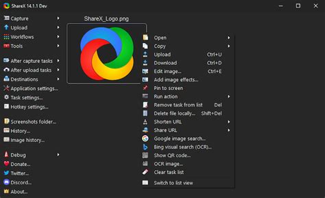 ELMconfig software interface screenshot