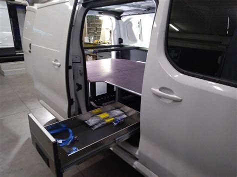 Interni personalizzati di un VW Caddy